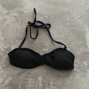 Black bikini top
